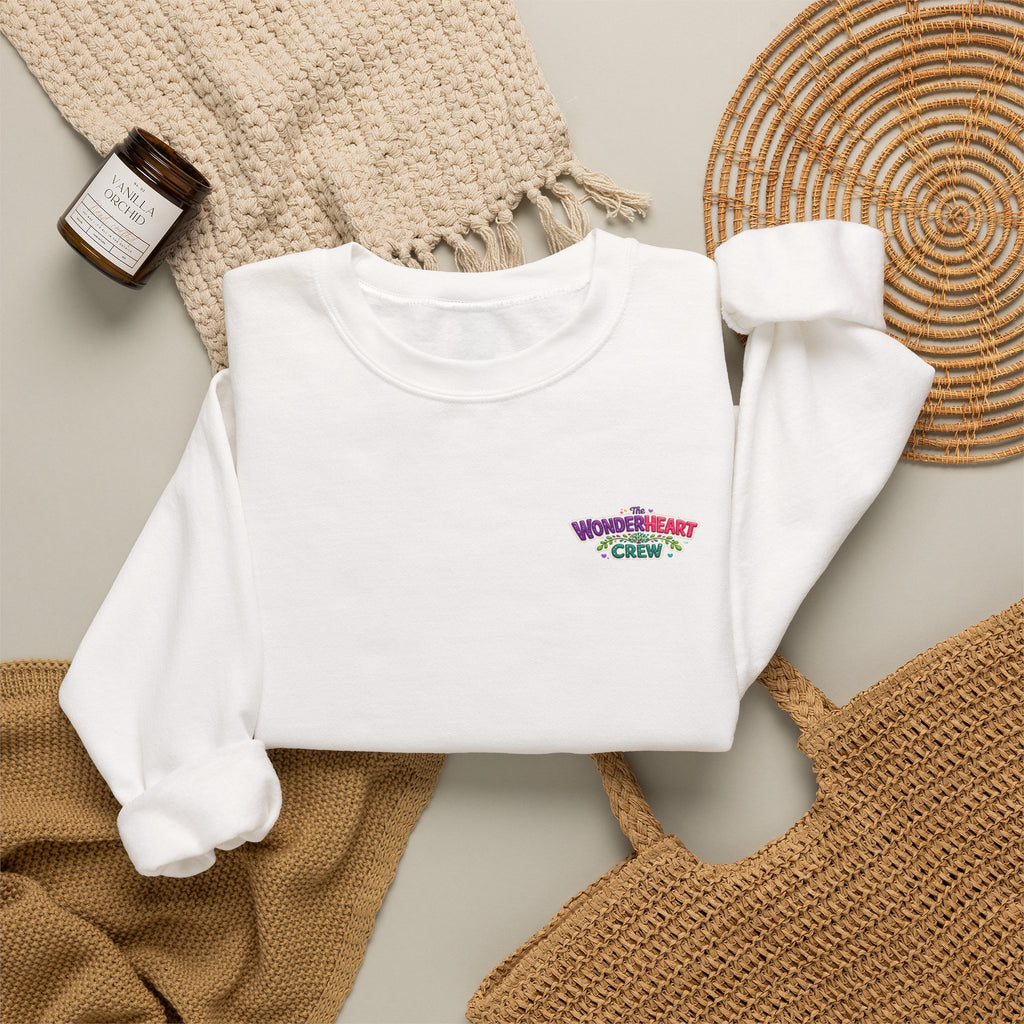 Wonderheart Crew - Crewneck Sweatshirt - Group on Back