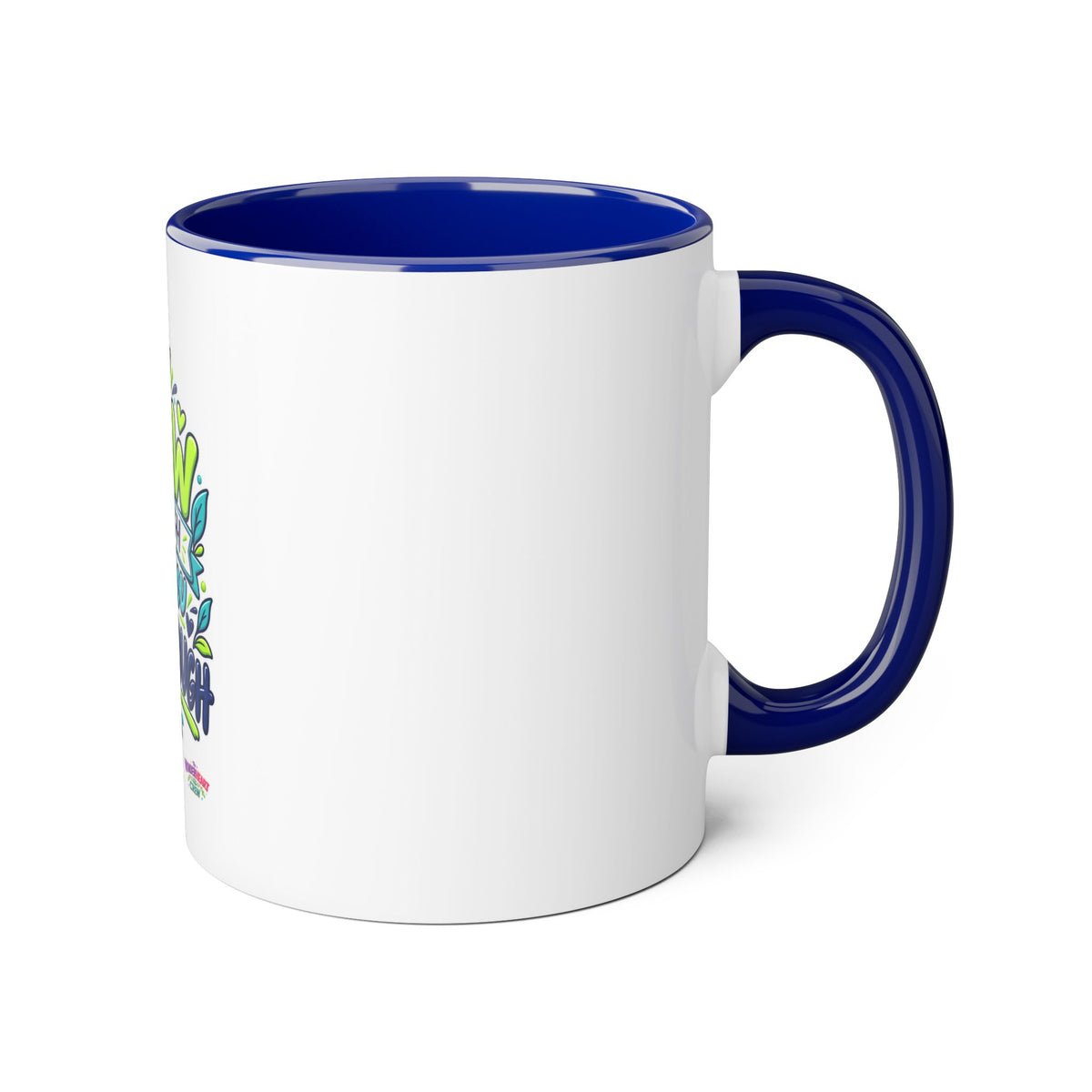 Grow Through What You Go Through - Inspirational 11oz Coffee Cup