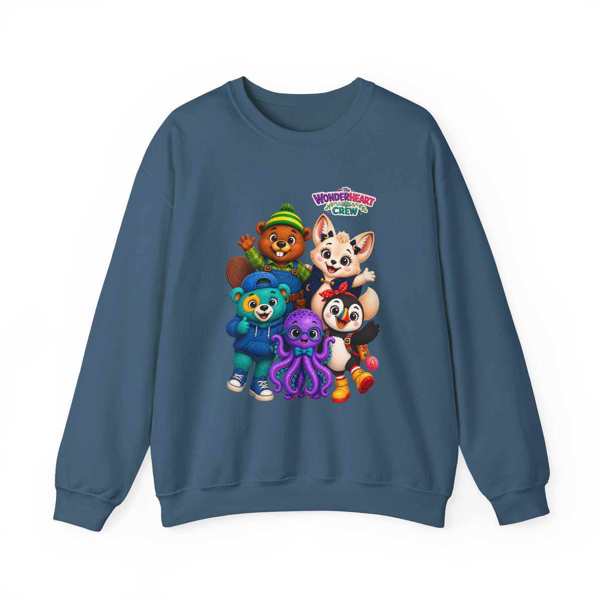 Wonderheart Crew - Sweatshirt - Group on Front