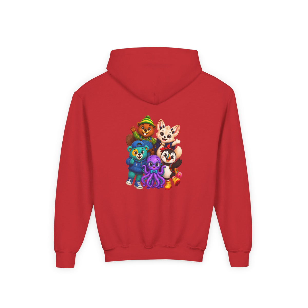 Wonderheart Youth Hoodie - Group on Back