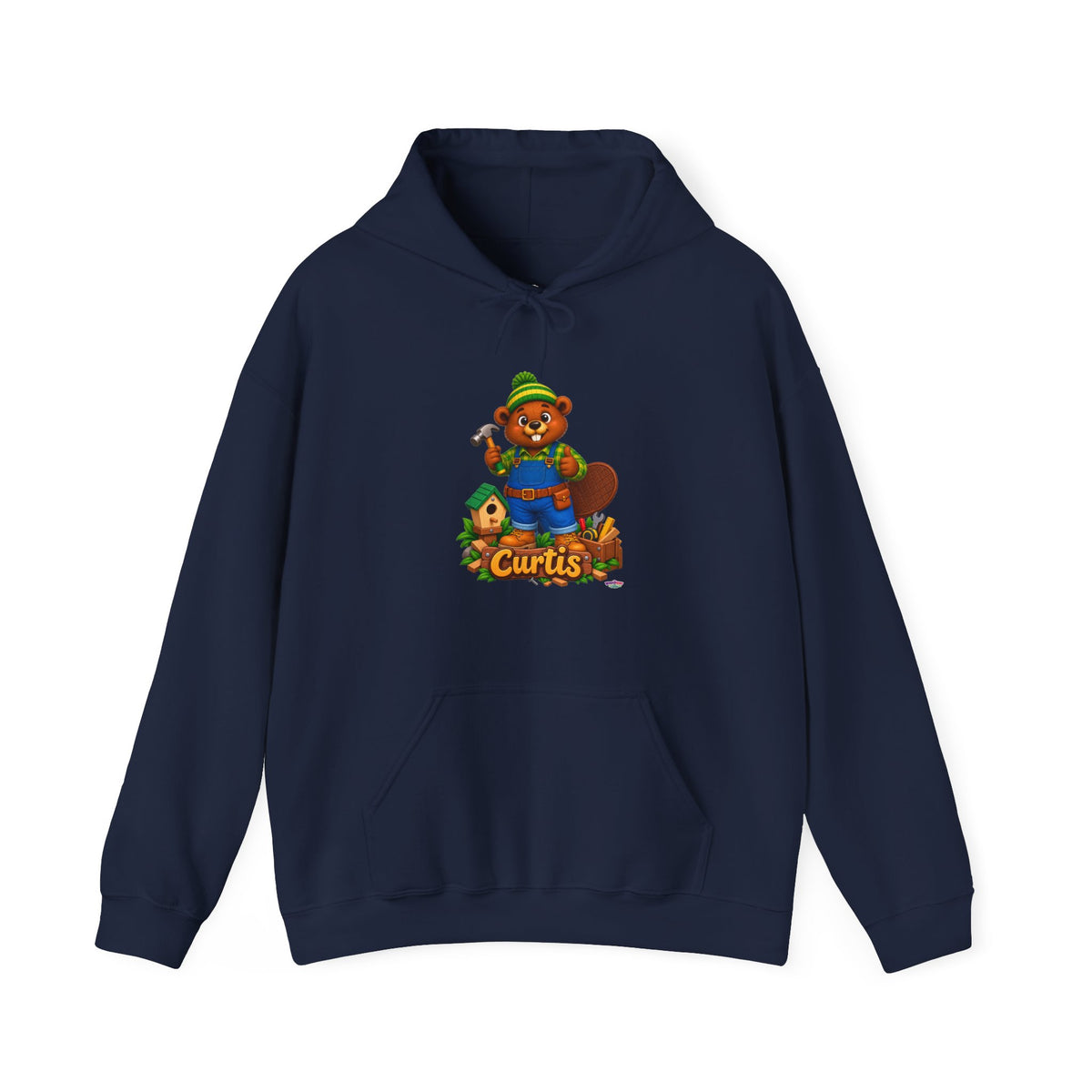 Curtis Hoodie - Large Logo on Back