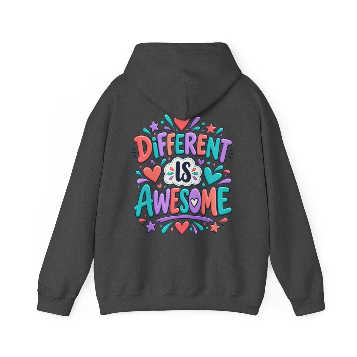 Different is Awesome -  Inspirational Hoodie