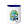 Grow Through What You Go Through - Inspirational 11oz Coffee Cup