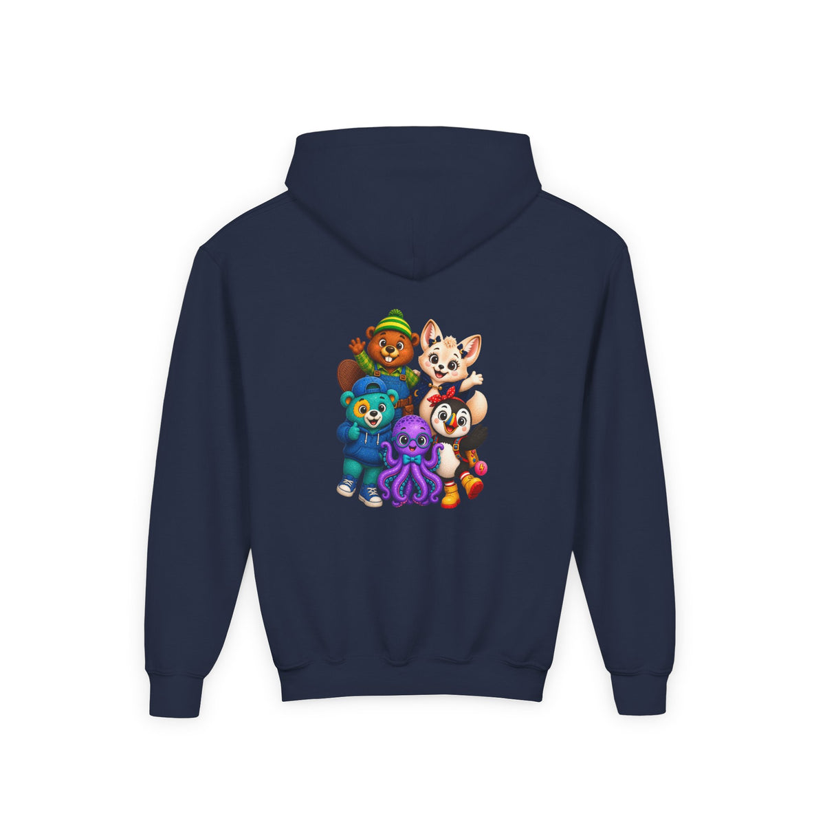 Wonderheart Youth Hoodie - Group on Back
