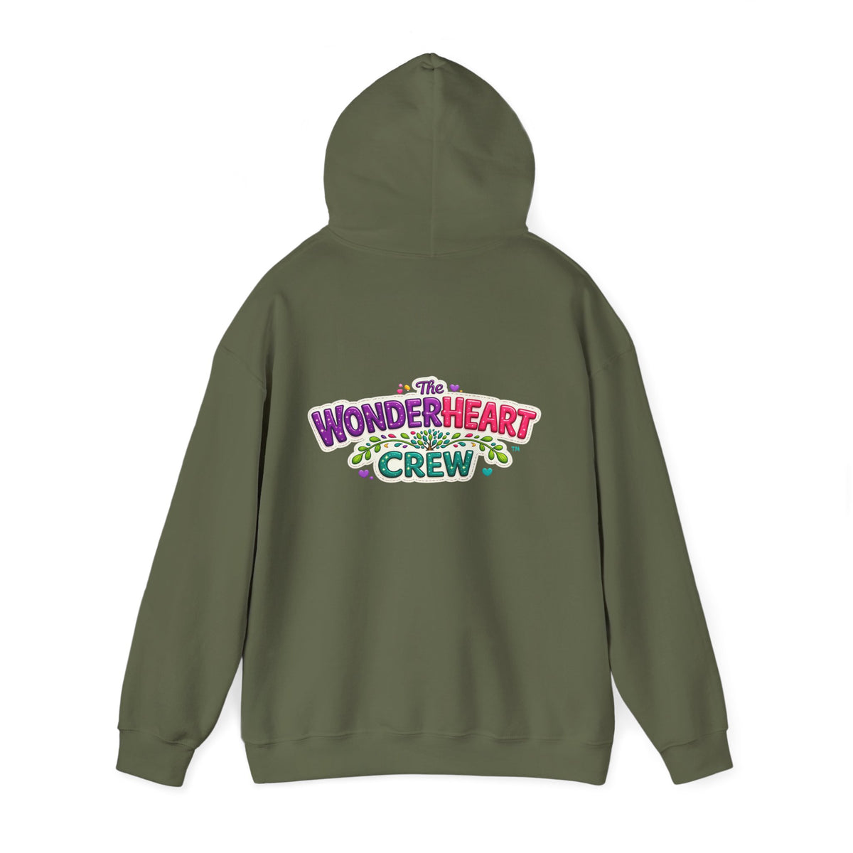 Wonderheart Crew Hoodie - Large Logo on Back