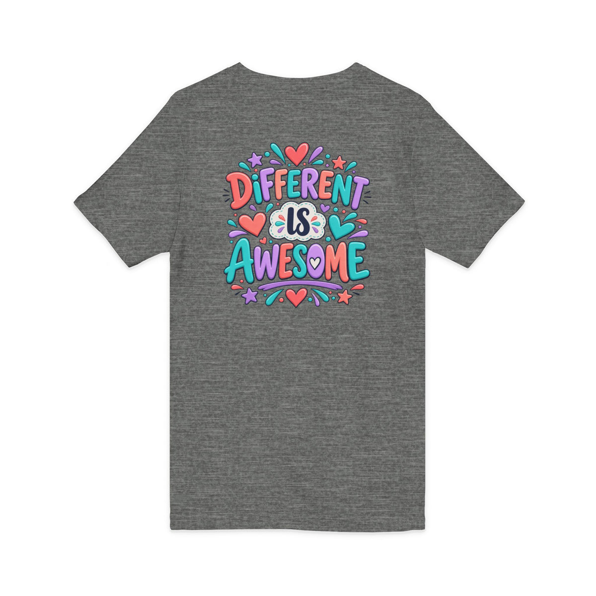 Different Is Awesome - V-Neck Tee