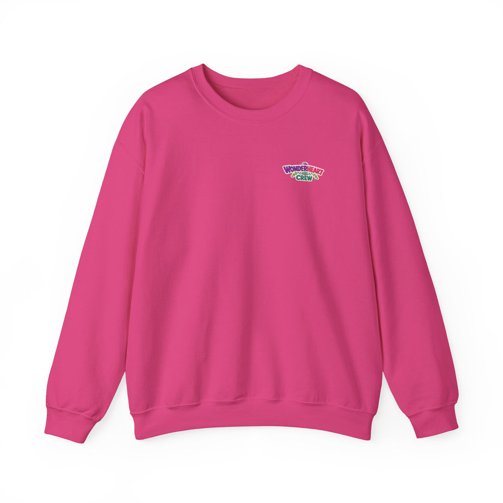 Wonderheart Crew - Crewneck Sweatshirt - Group on Back