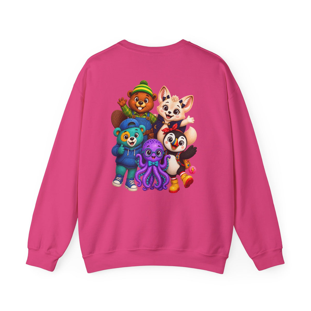 Wonderheart Crew - Crewneck Sweatshirt - Group on Back