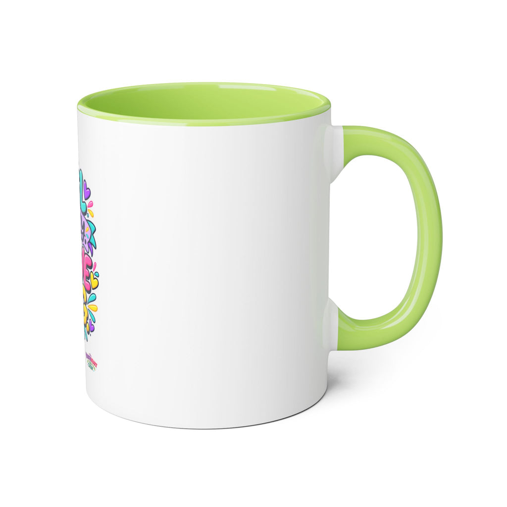 Feel Deeply Love Big - Inspirational 11oz Coffee Cup