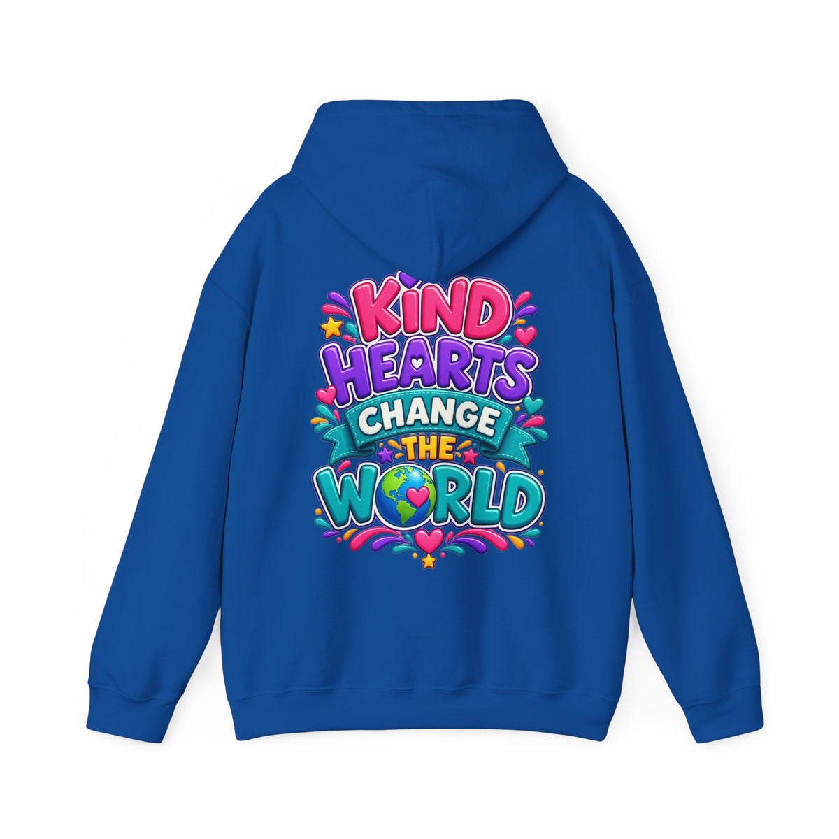 Kind Hearts Change the World - Inspirational Hoodie