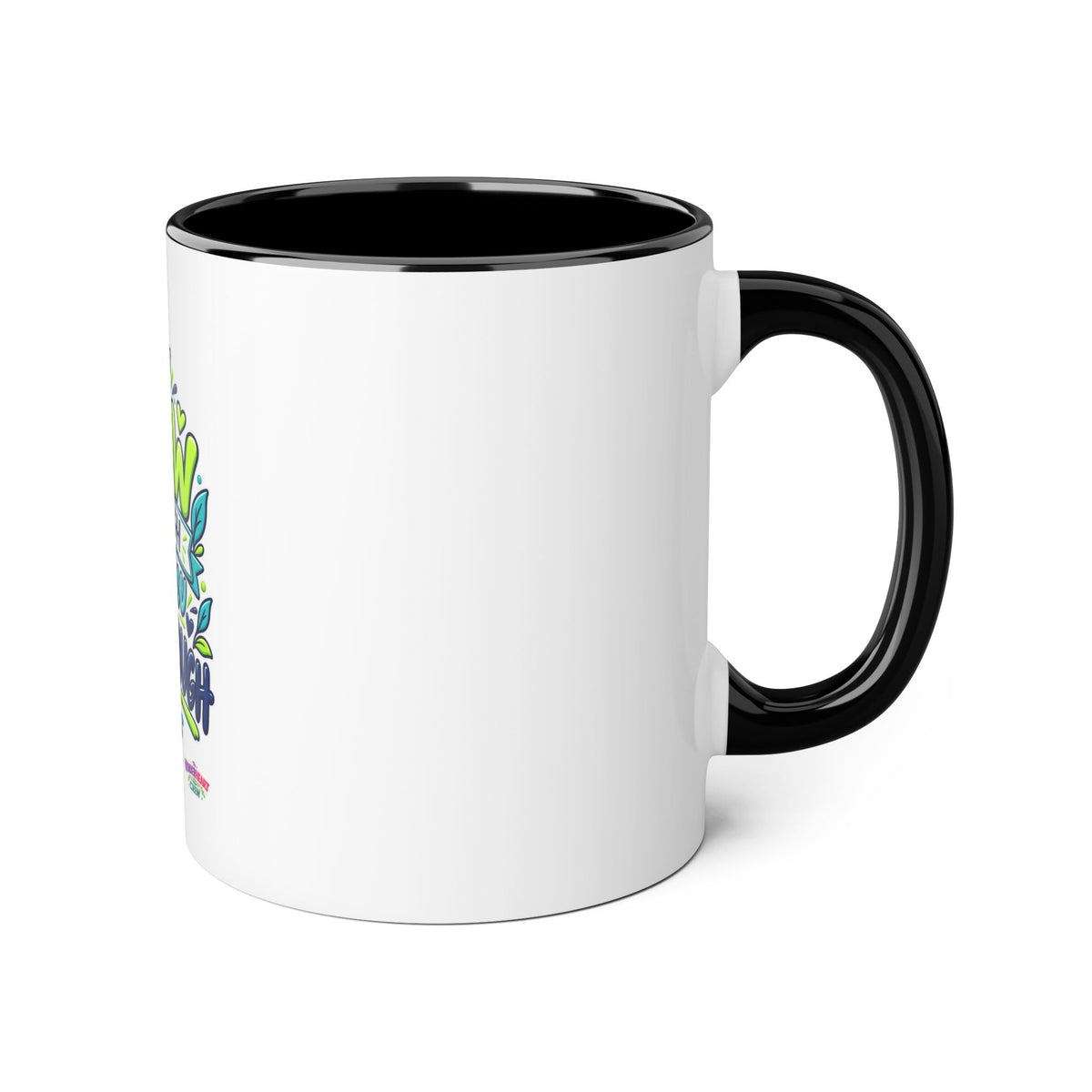 Grow Through What You Go Through - Inspirational 11oz Coffee Cup