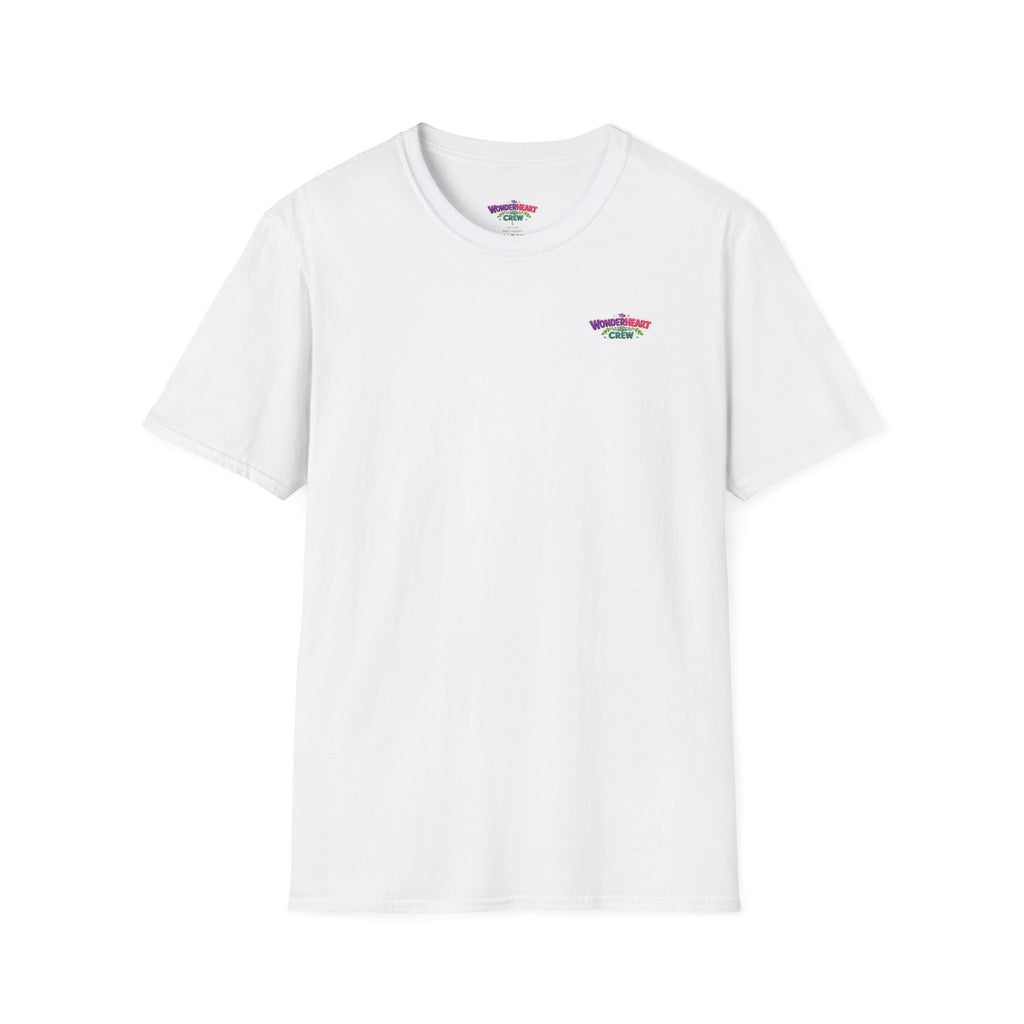 Wonderland Crew Logo - Unisex Minimal Retro Logo T-Shirt