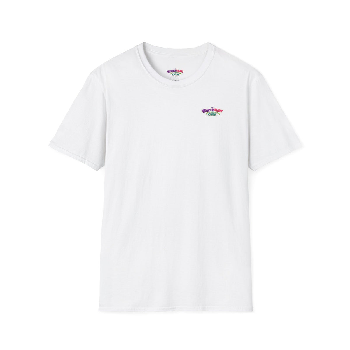 Wonderland Crew Logo - Unisex Minimal Retro Logo T-Shirt