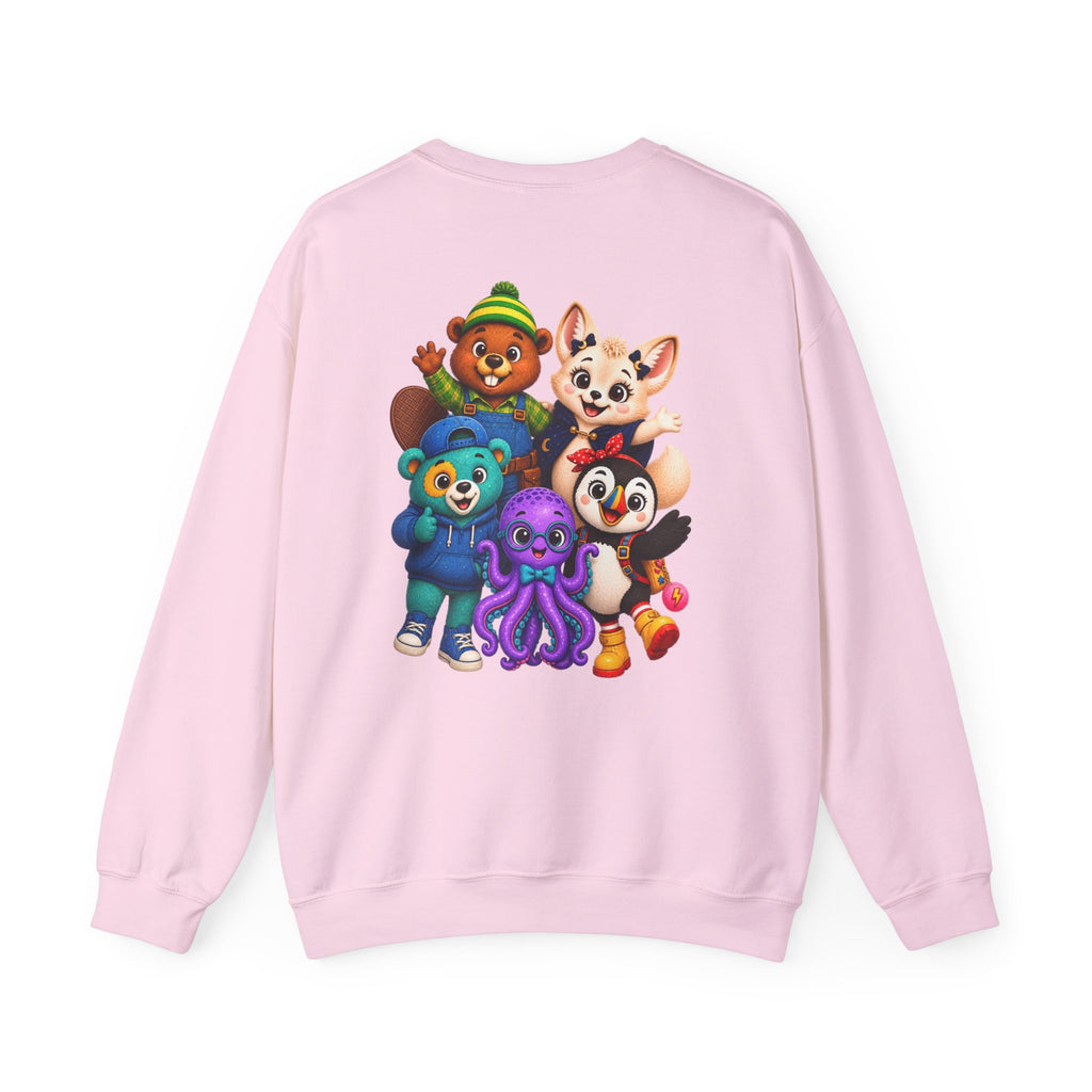 Wonderheart Crew - Crewneck Sweatshirt - Group on Back