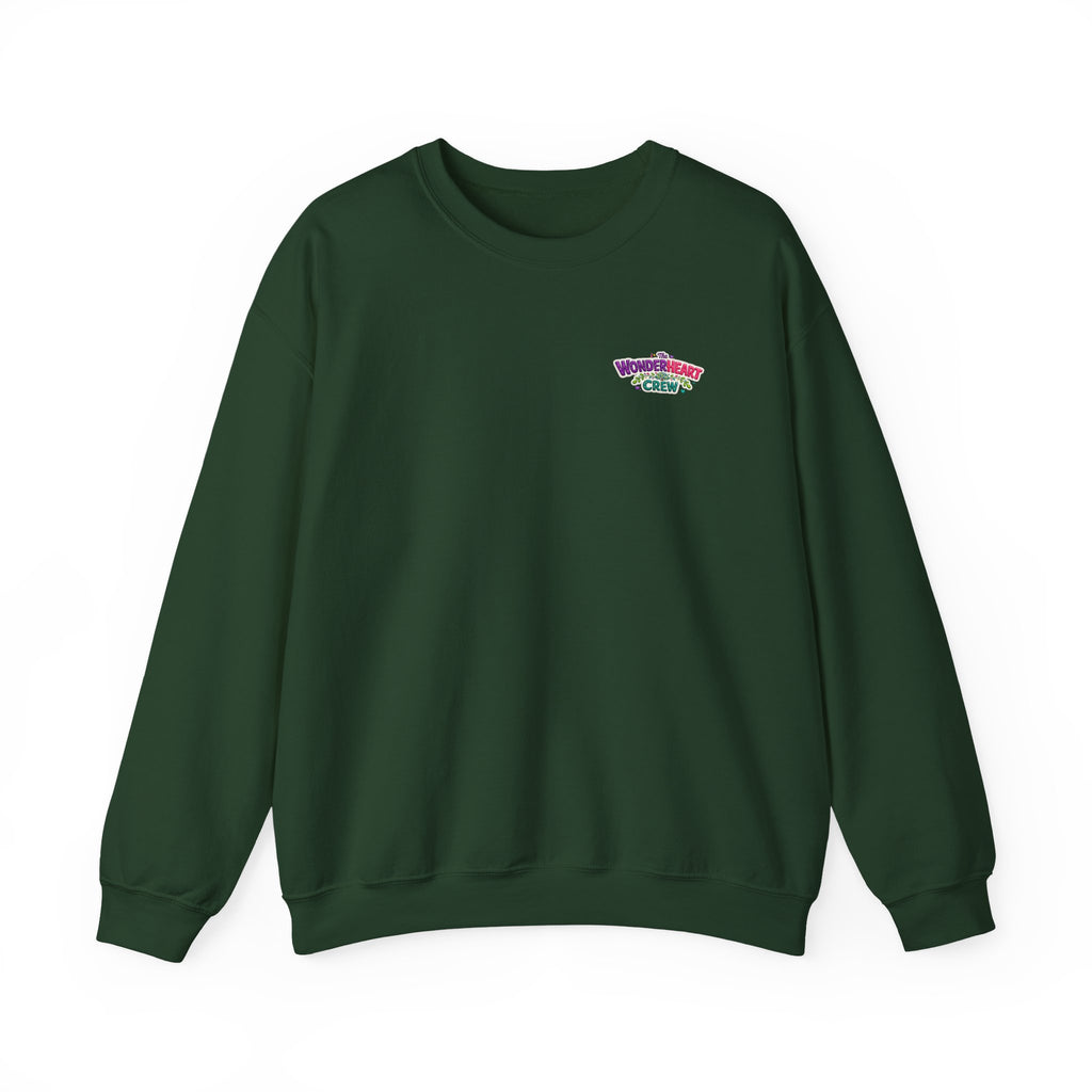 Wonderheart Crew - Crewneck Sweatshirt - Group on Back