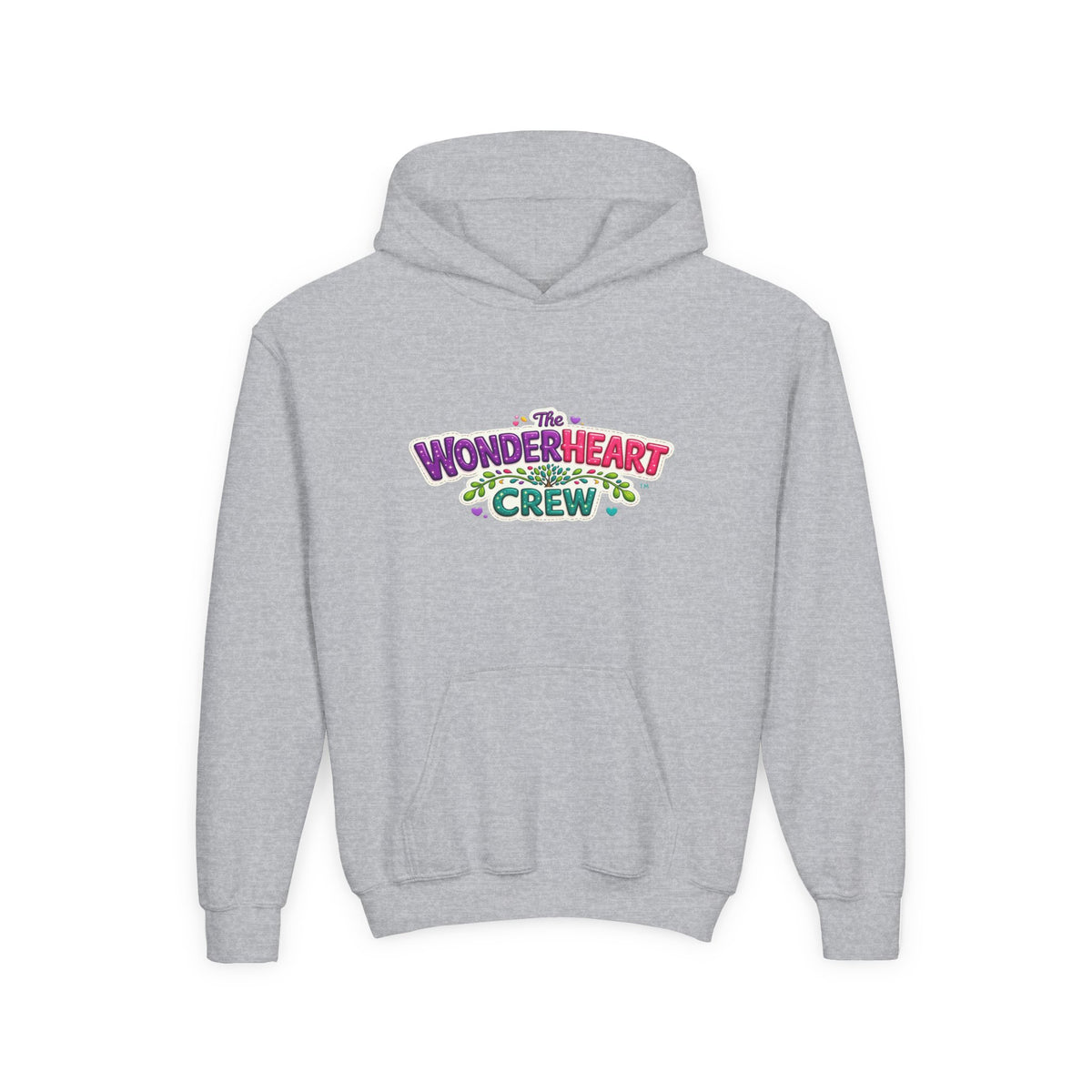 Wonderheart Youth Hoodie - Large Front Logo