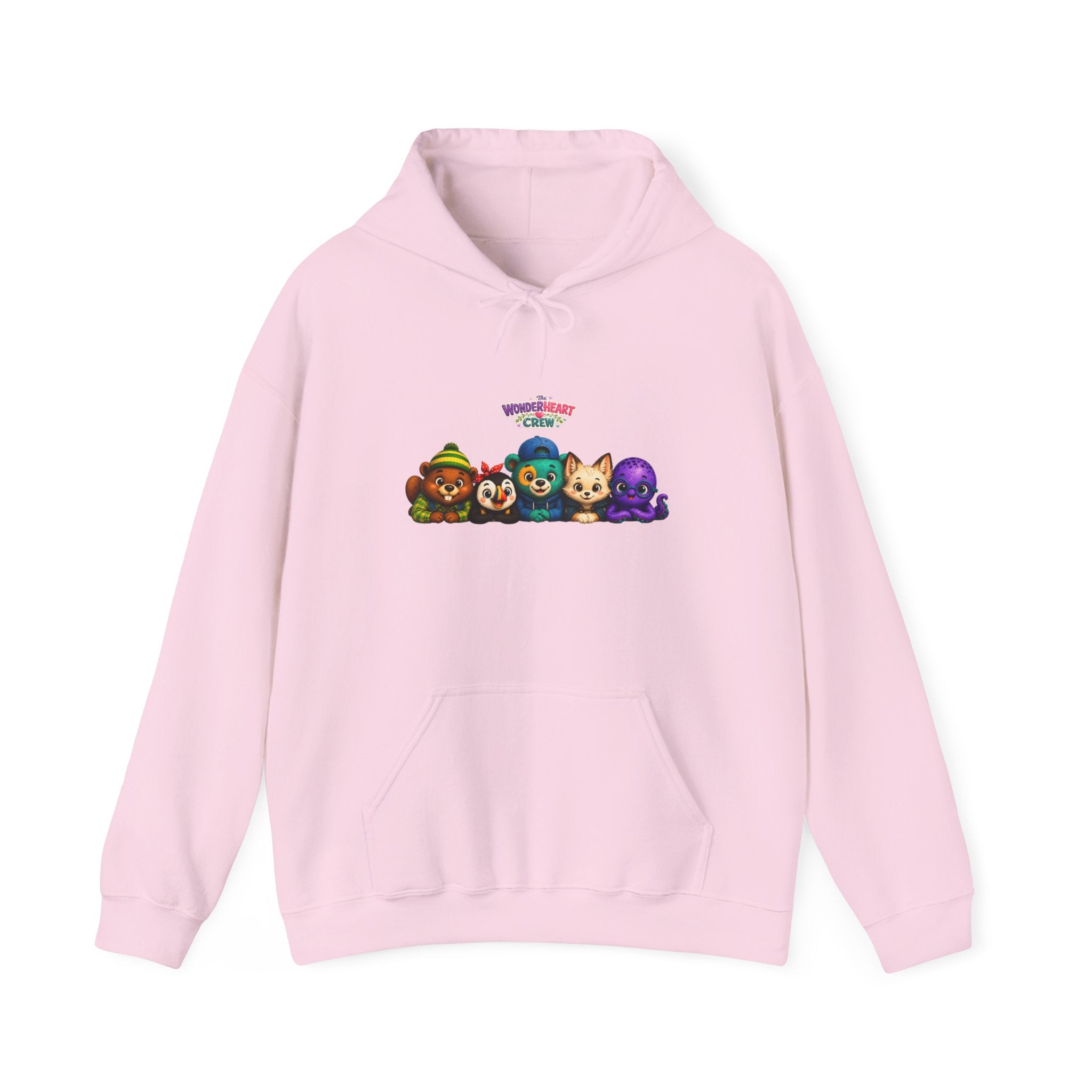 Wonderheart Crew Hoodie — Colorful Pullover