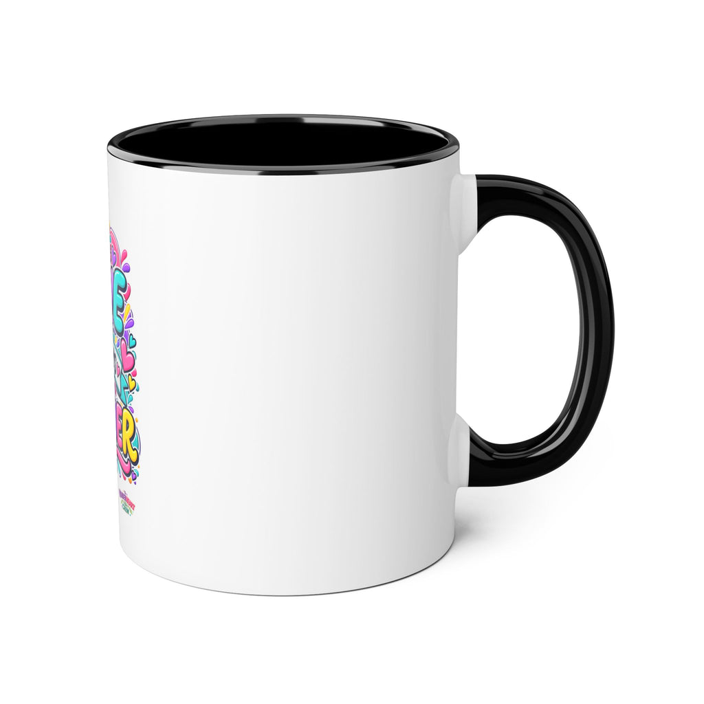 Love is Always the Answer Accent Mug — Inspirational 11oz Coffee Cup
