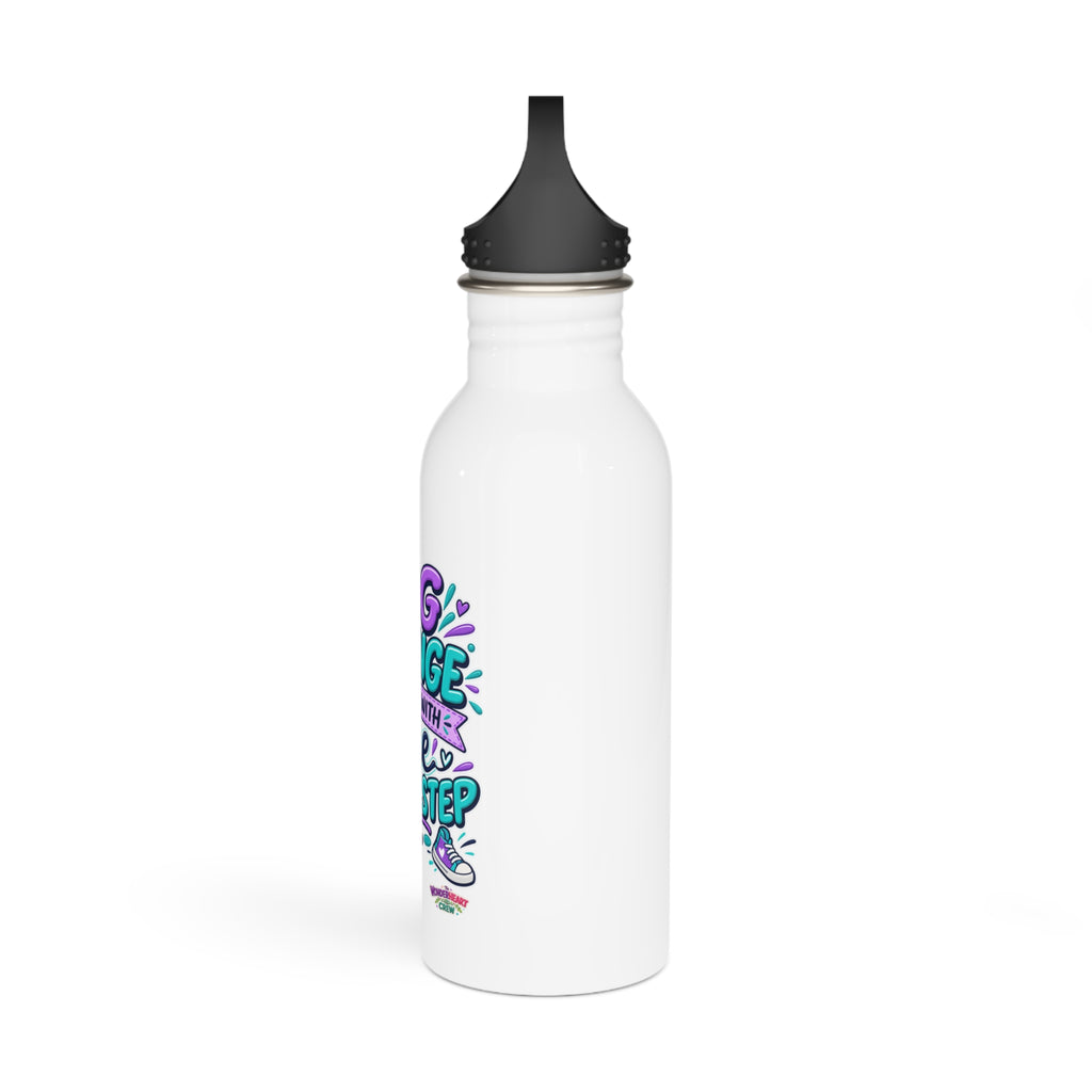 Big Change Starts with One Step -  Motivational Stainless Steel Bottle