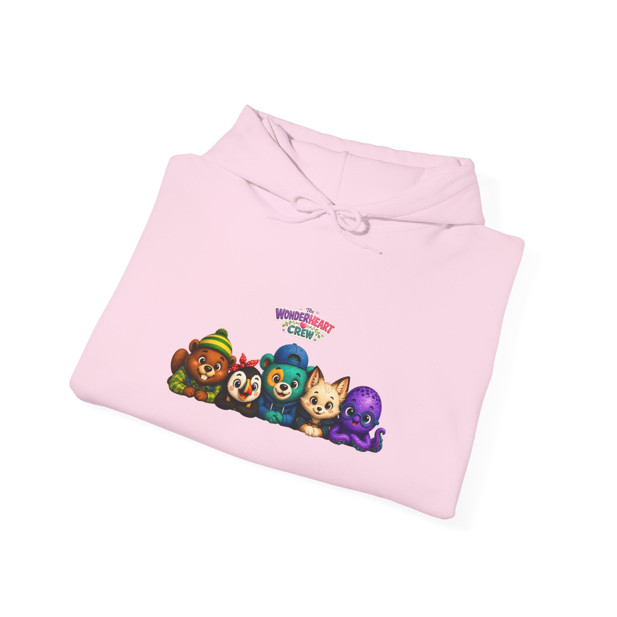 Wonderheart Crew Hoodie — Colorful Pullover