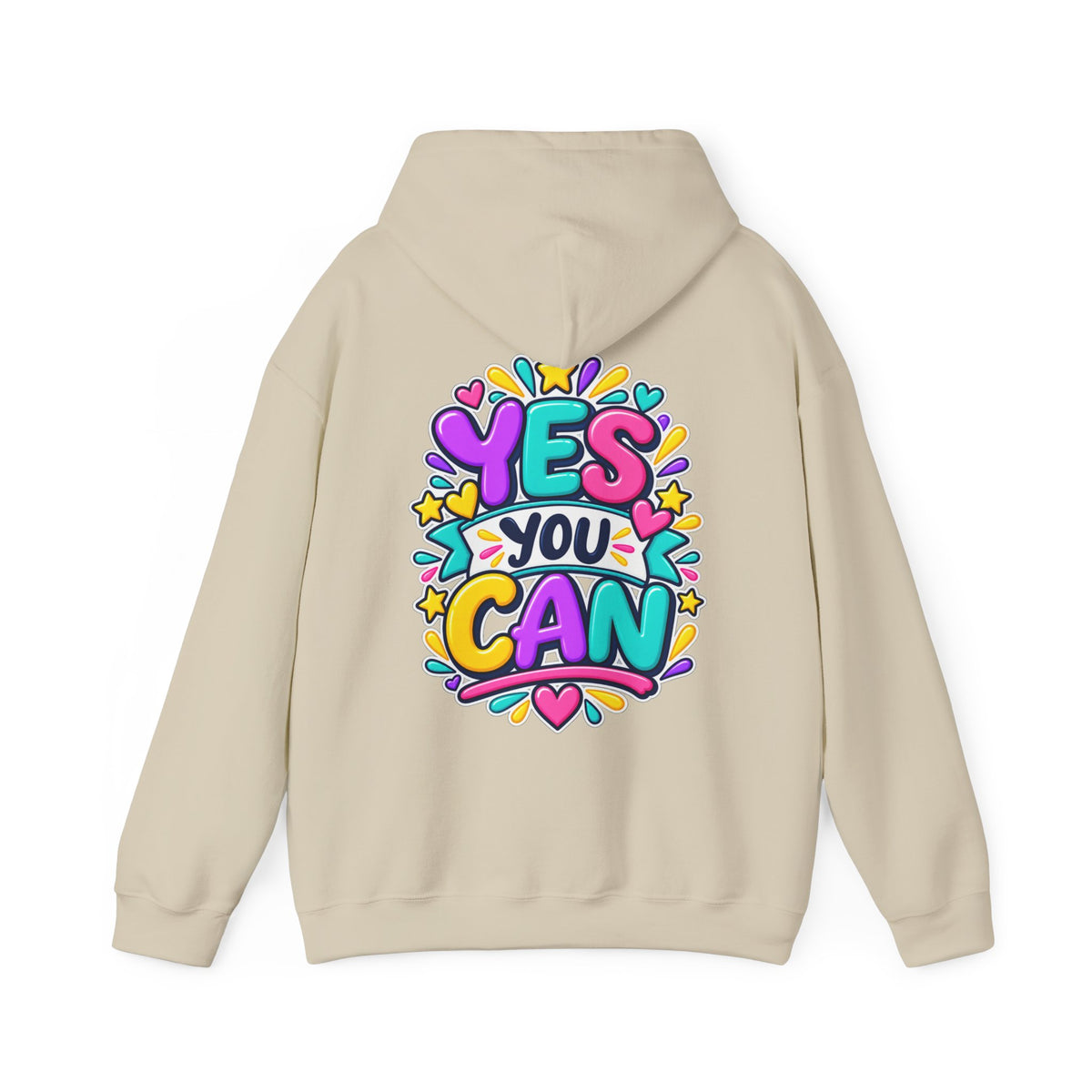 Yes You Can -  Inspirational Hoodie