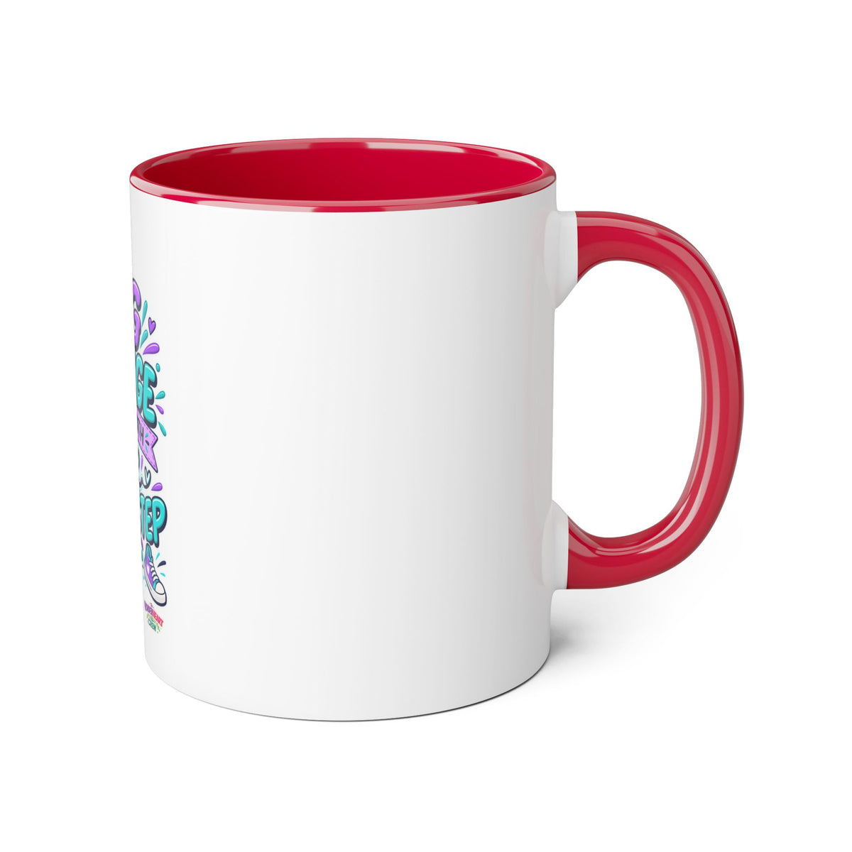 Big Change Starts with One Step - Inspirational 11oz Coffee Cup