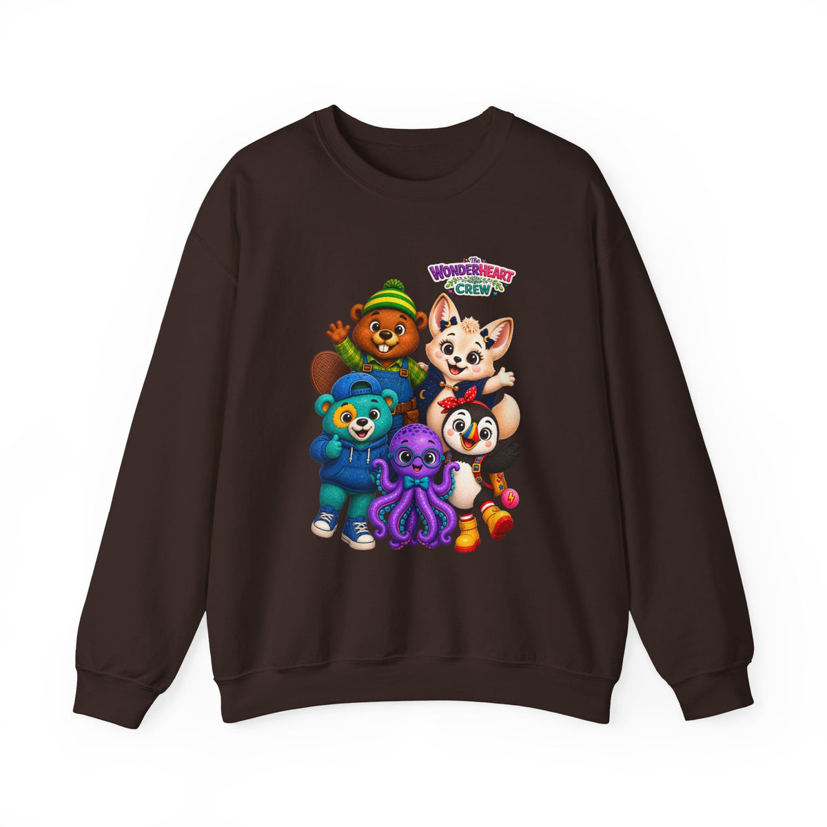 Wonderheart Crew - Sweatshirt - Group on Front