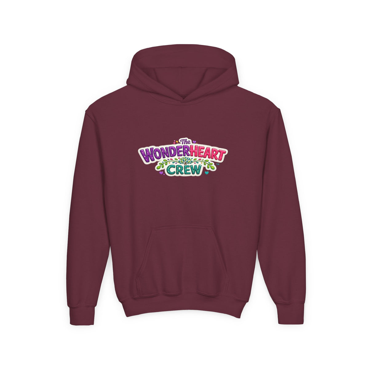 Wonderheart Youth Hoodie - Large Front Logo