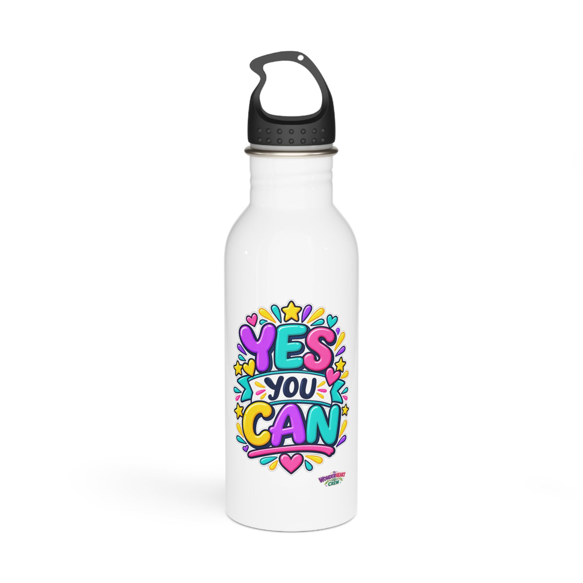 Yes You Can - Motivational Stainless Steel Bottle