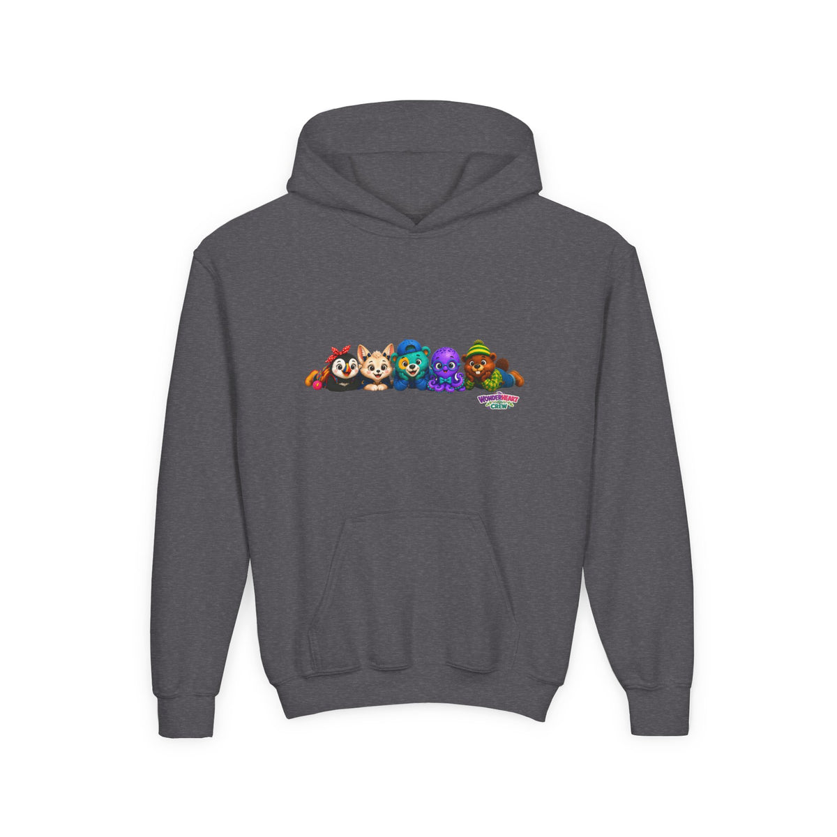 Wonderheart Youth Hoodie - Laying Down Group - Front Only