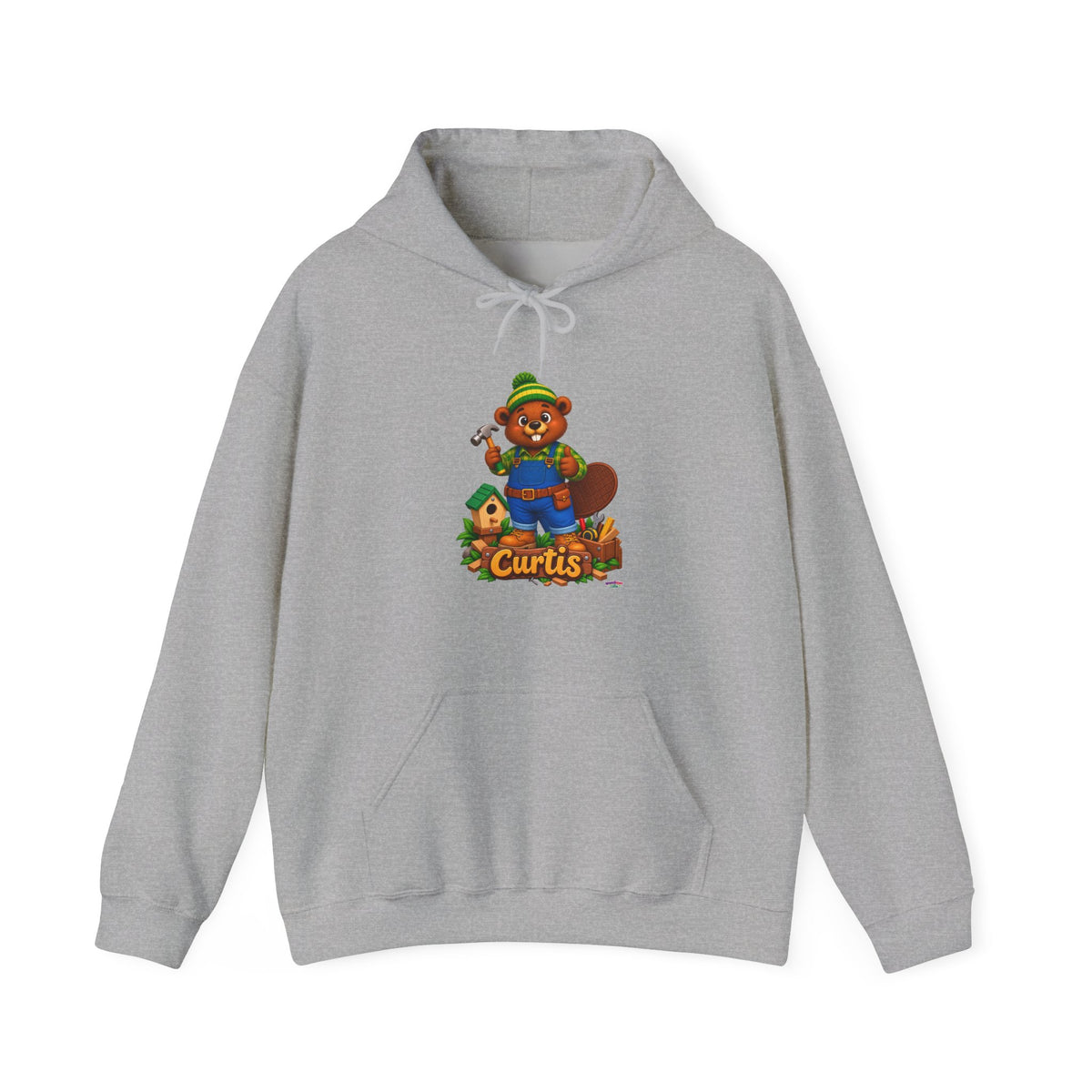 Curtis Hoodie - Large Logo on Back