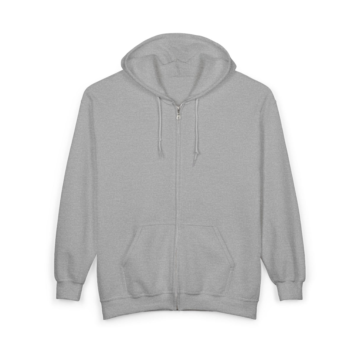 Wonderheart Crew Zip Hoodie - Retro Logo on Back - Full-Zip Sweatshirt