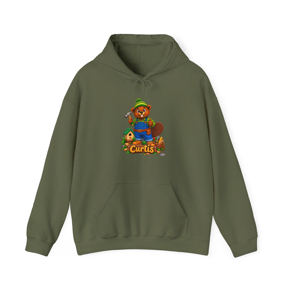 Curtis Hoodie - Large Logo on Back