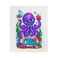 Ollie Velveteen Plush Blanket