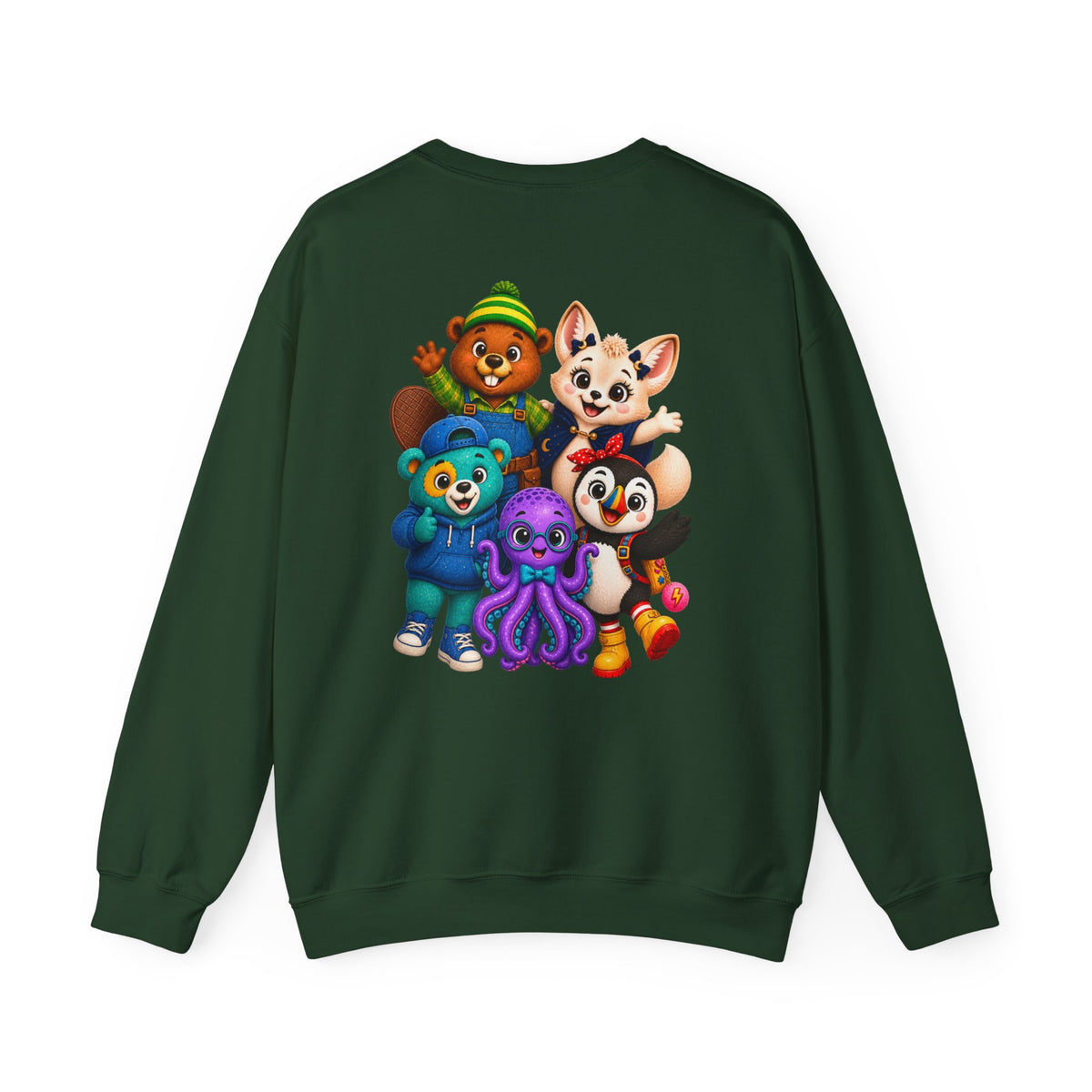 Wonderheart Crew - Crewneck Sweatshirt - Group on Back