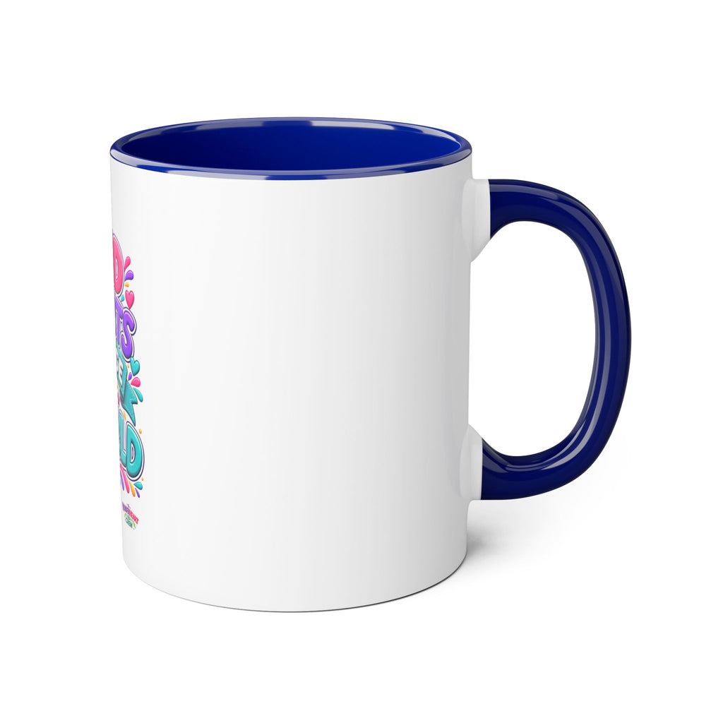 Kind Hearts Change the World - Inspirational 11oz Coffee Cup
