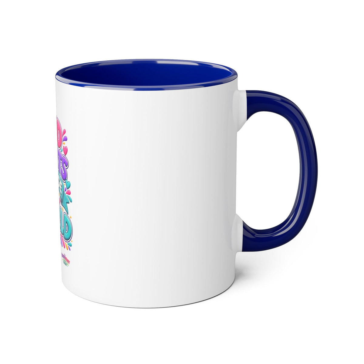 Kind Hearts Change the World - Inspirational 11oz Coffee Cup
