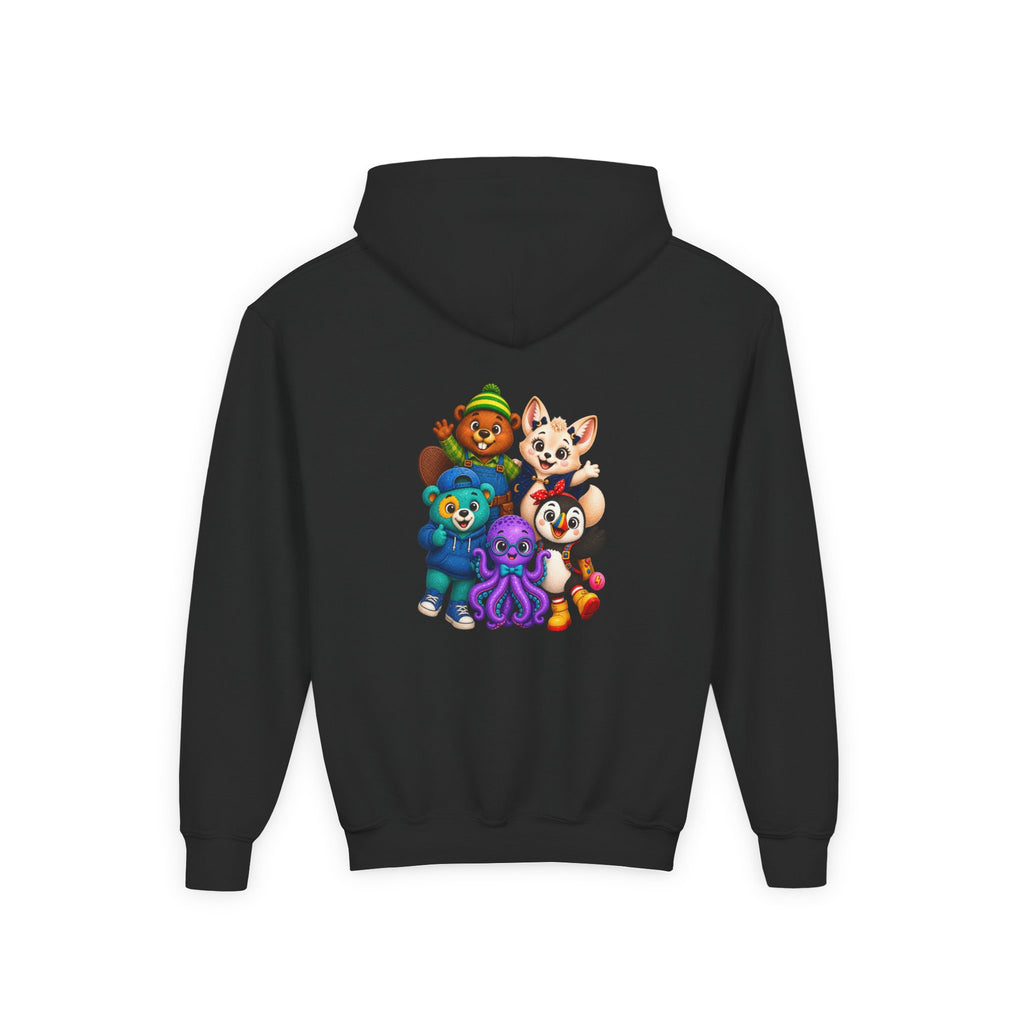 Wonderheart Youth Hoodie - Group on Back