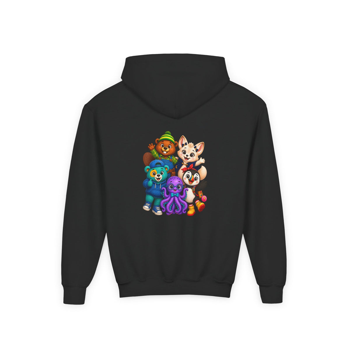 Wonderheart Youth Hoodie - Group on Back