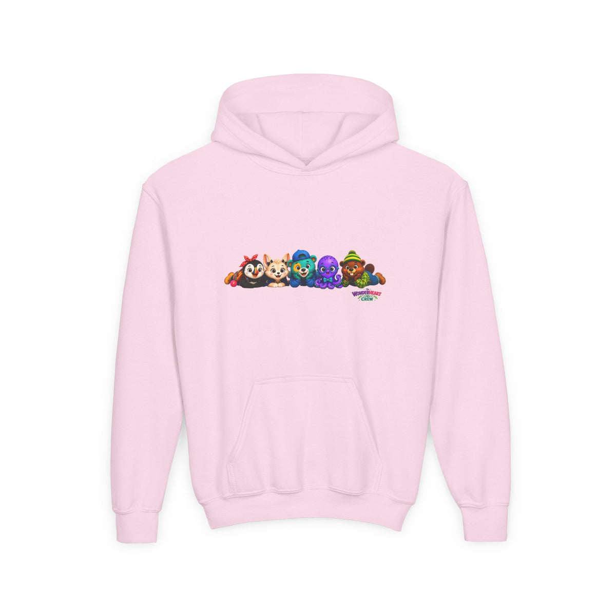 Wonderheart Youth Hoodie - Laying Down Group - Front Only