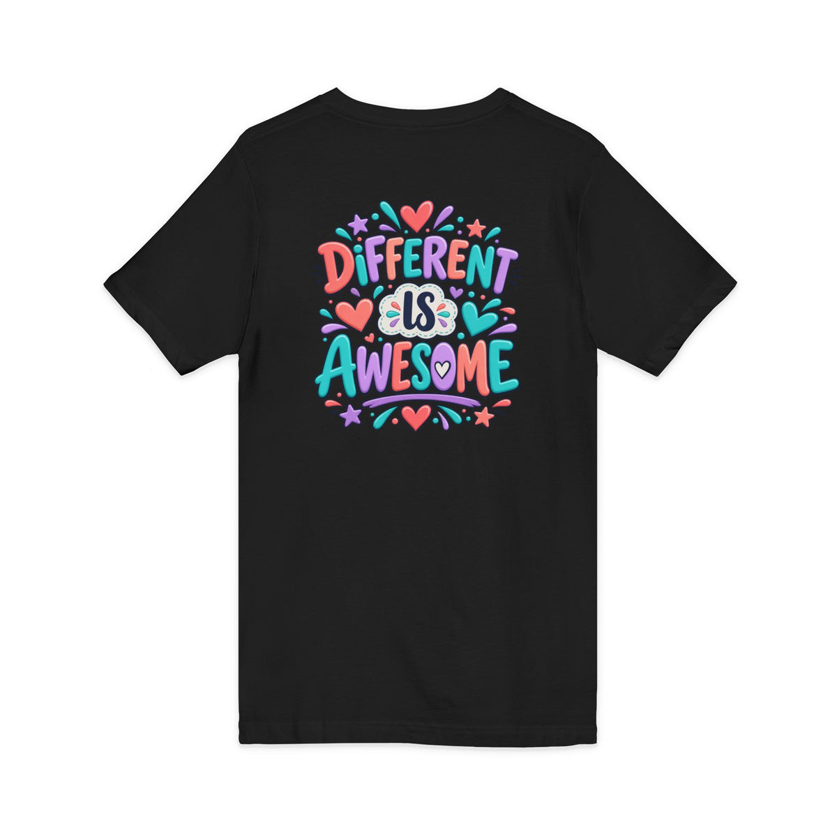 Different Is Awesome - V-Neck Tee