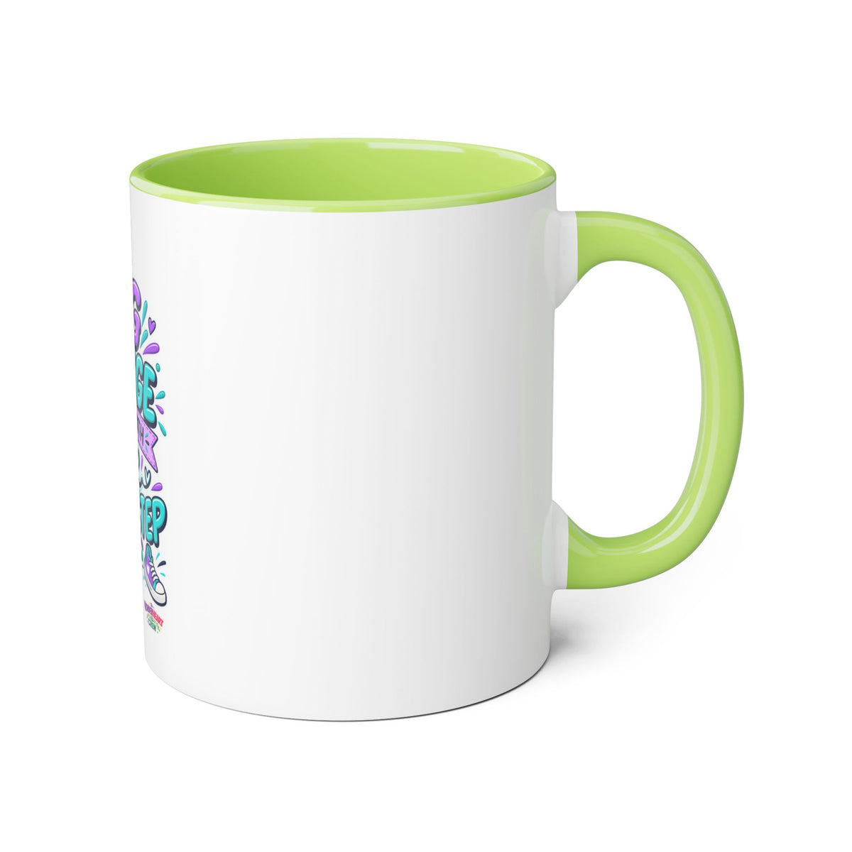 Big Change Starts with One Step - Inspirational 11oz Coffee Cup