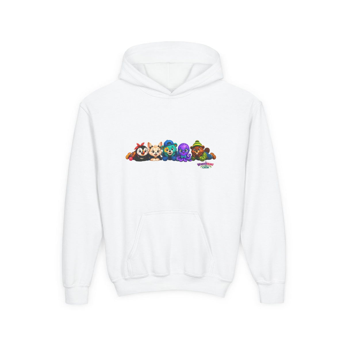 Wonderheart Youth Hoodie - Laying Down Group - Front Only