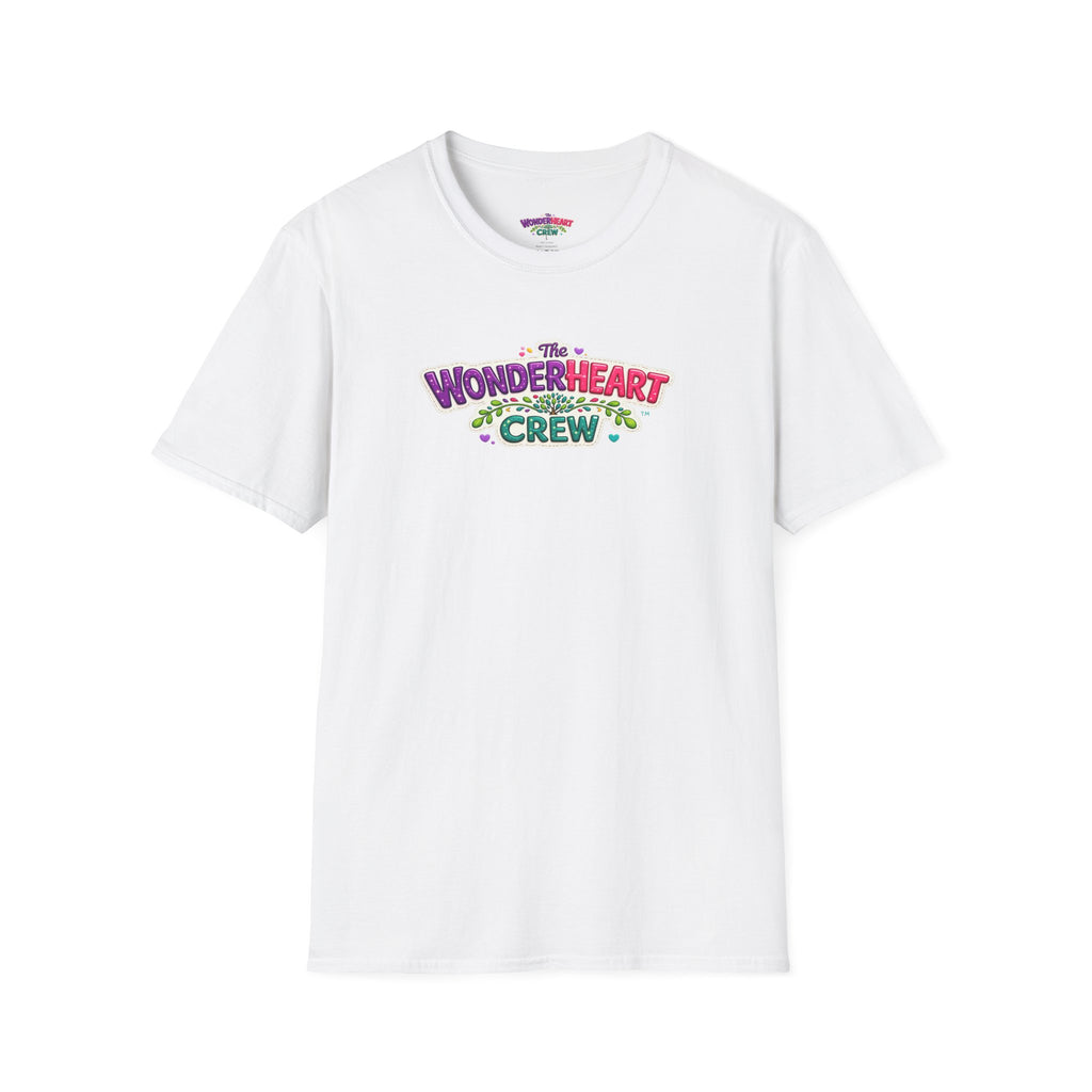 Wonderland Crew Large Logo - Unisex Minimal Retro T-Shirt