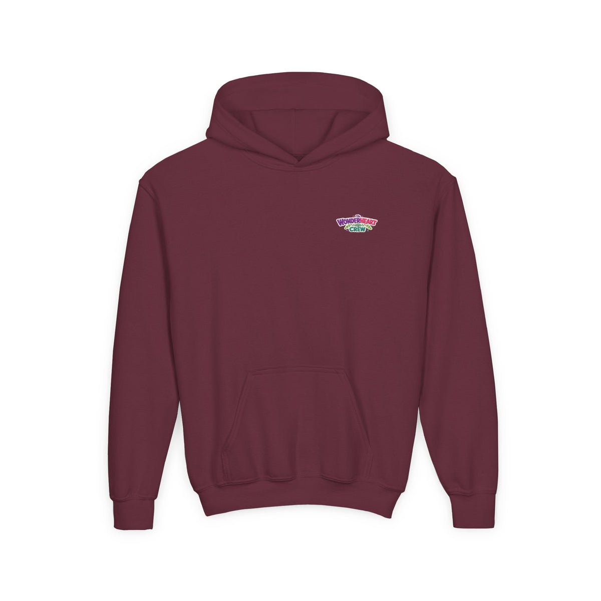 Wonderheart Youth Hoodie - Group on Back