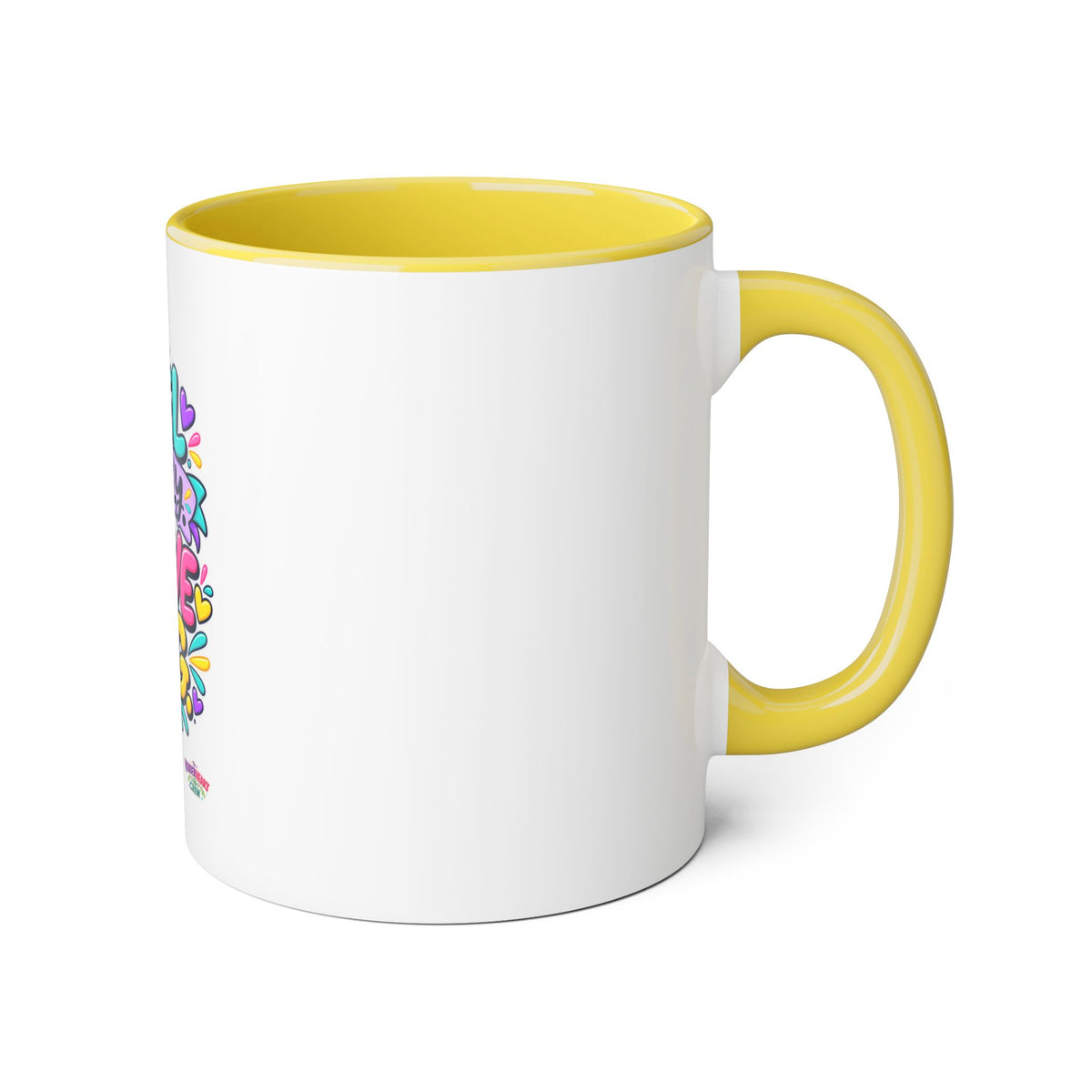 Feel Deeply Love Big - Inspirational 11oz Coffee Cup