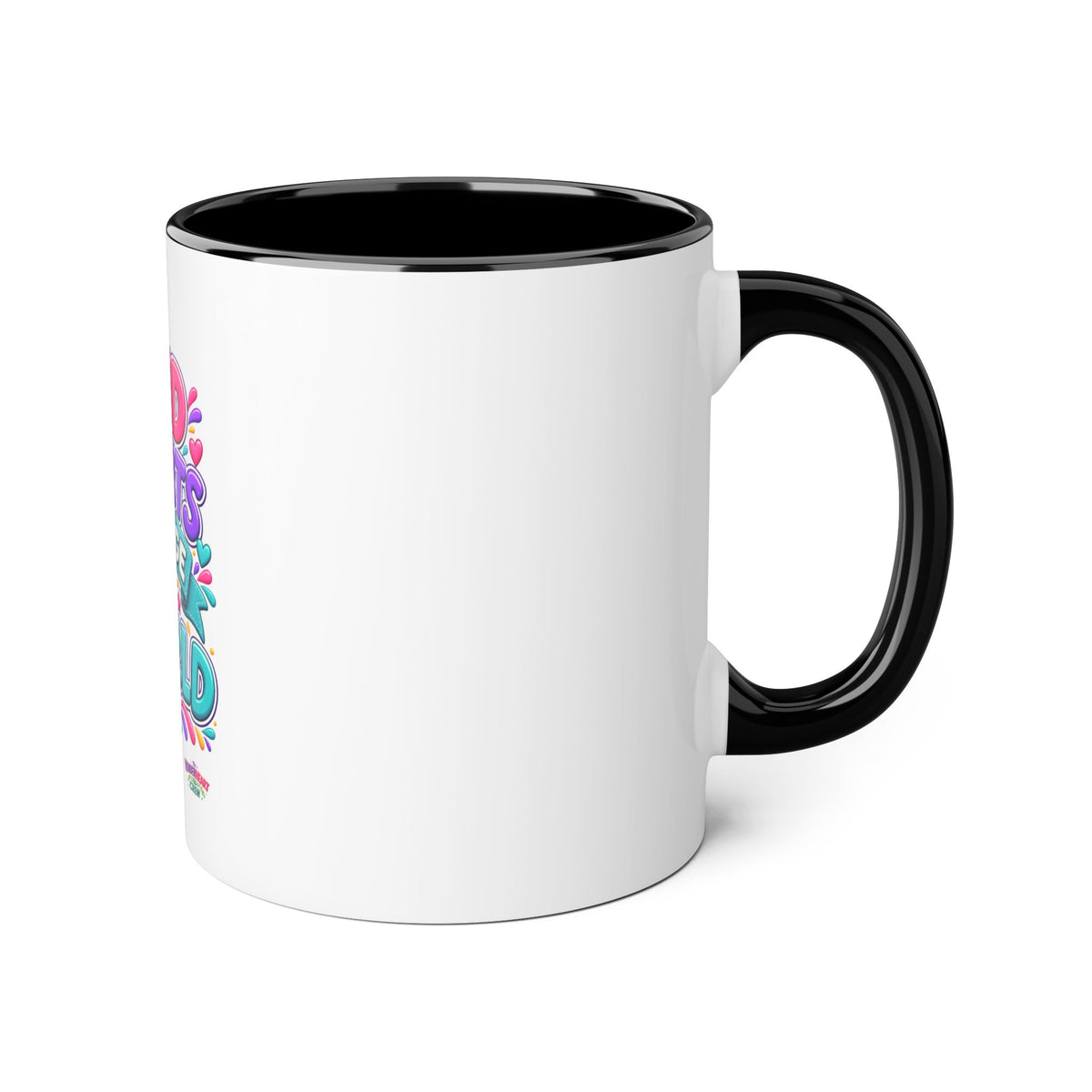 Kind Hearts Change the World - Inspirational 11oz Coffee Cup