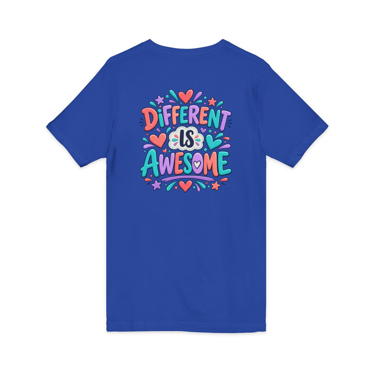 Different Is Awesome - V-Neck Tee