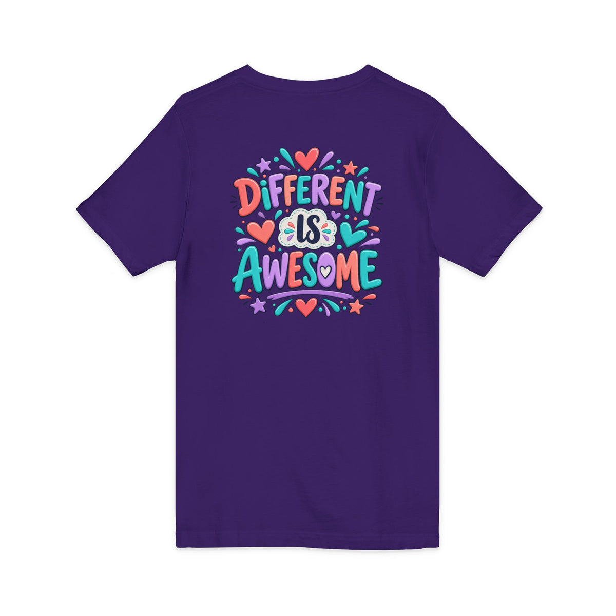 Different Is Awesome - V-Neck Tee
