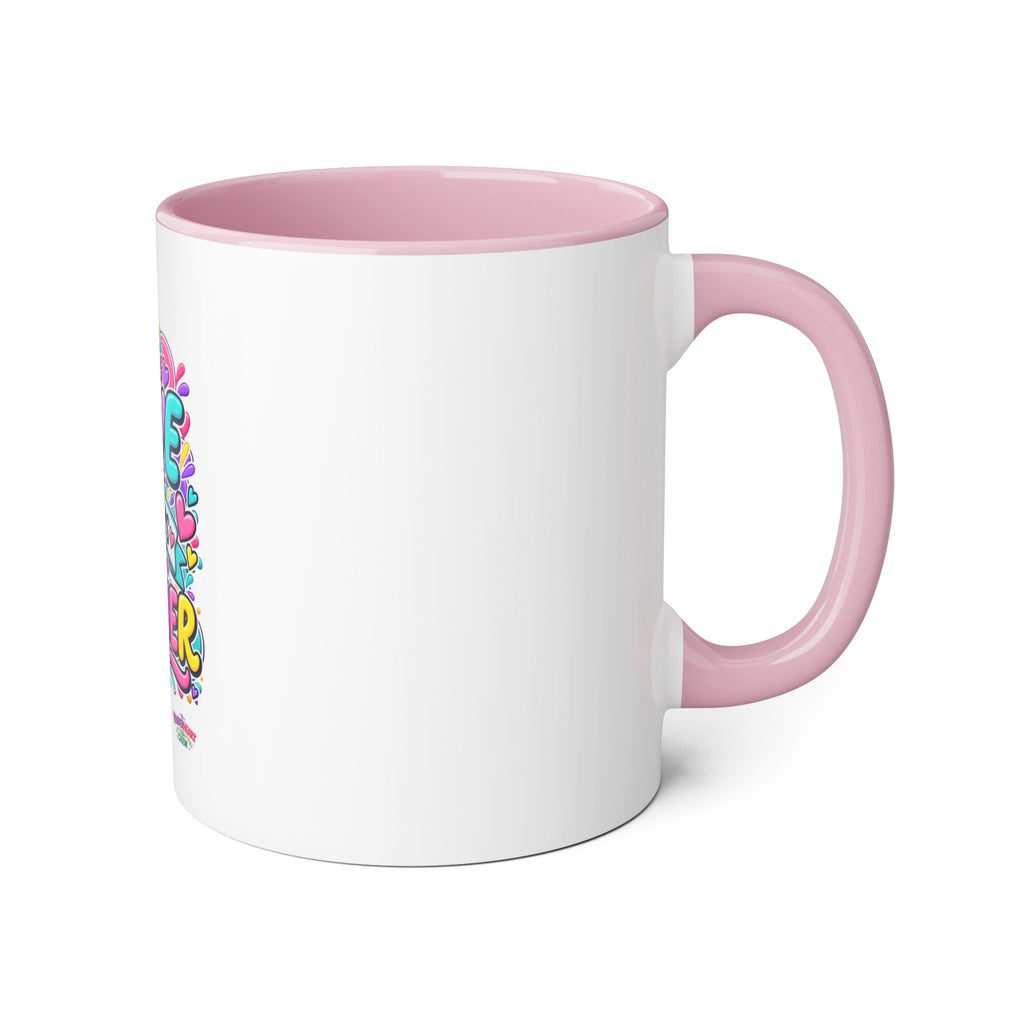 Love is Always the Answer Accent Mug — Inspirational 11oz Coffee Cup
